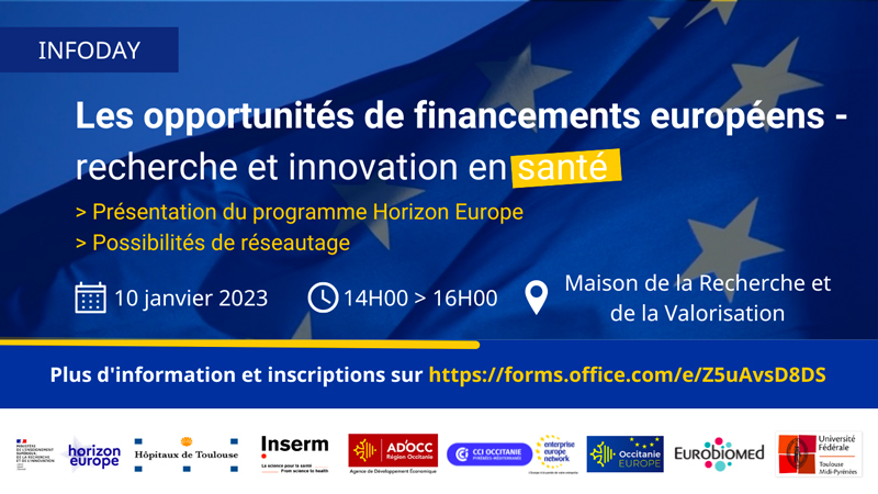 INFODAY- Financements européens- Recherche et innovation en santé
