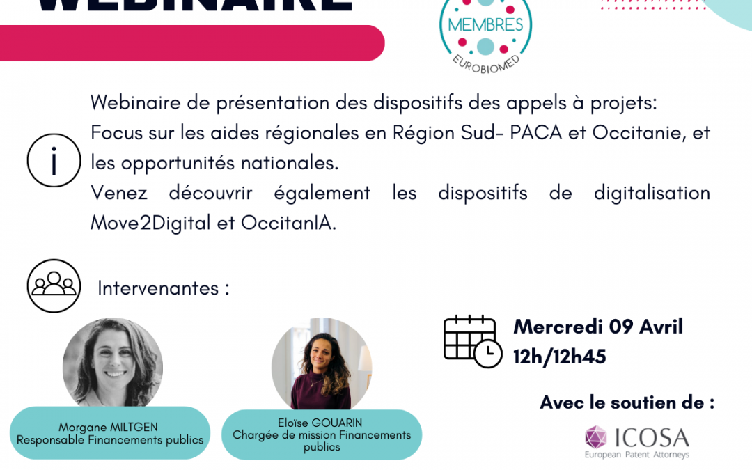 Webinaire : Accédez aux financements publics via des appels à projets de plus en plus sélectifs
