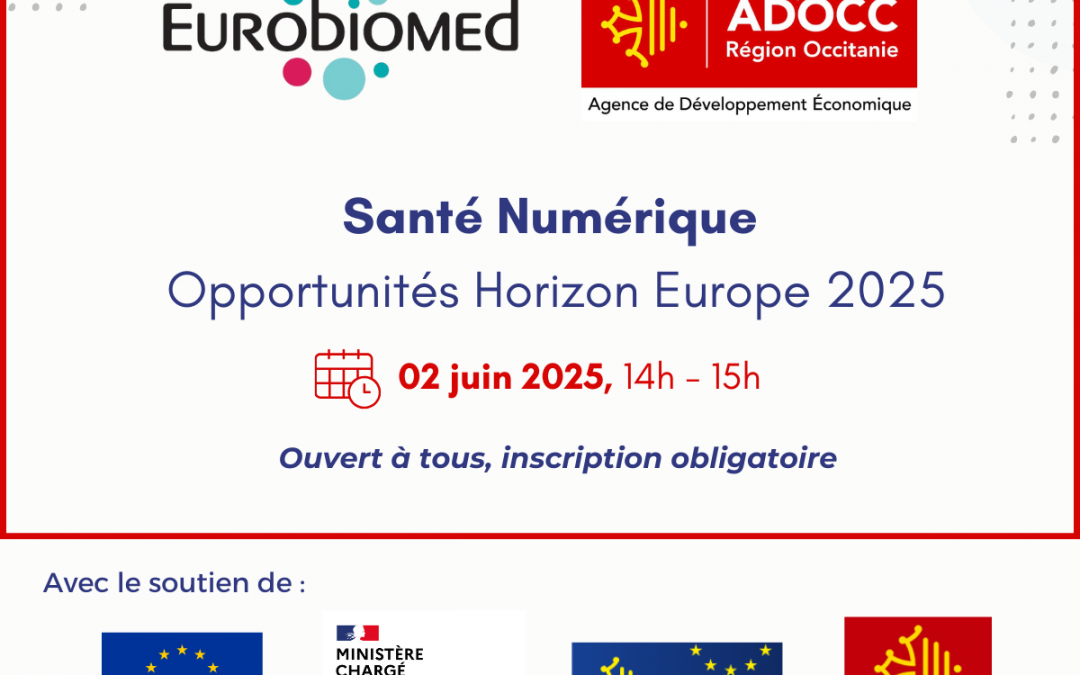 Webinaire | Santé Numerique : Opportunités Horizon Europe 2025