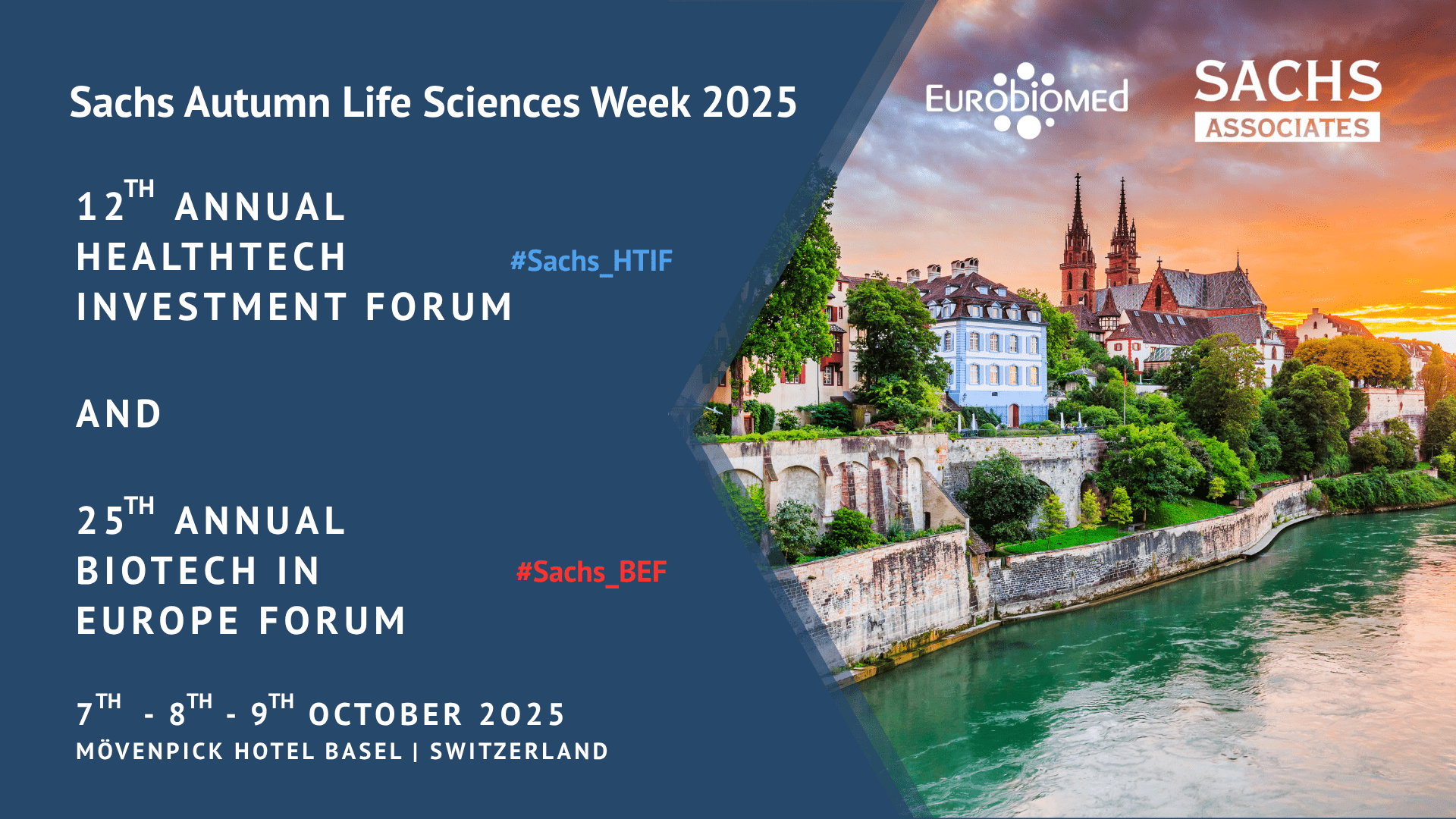 12 ANNUAL HEALTGTECH INVESTMENT FORUM 7 OCTOBER 2O25 MÖVENPICK HOTEL BASEL SWITZERLAND-min