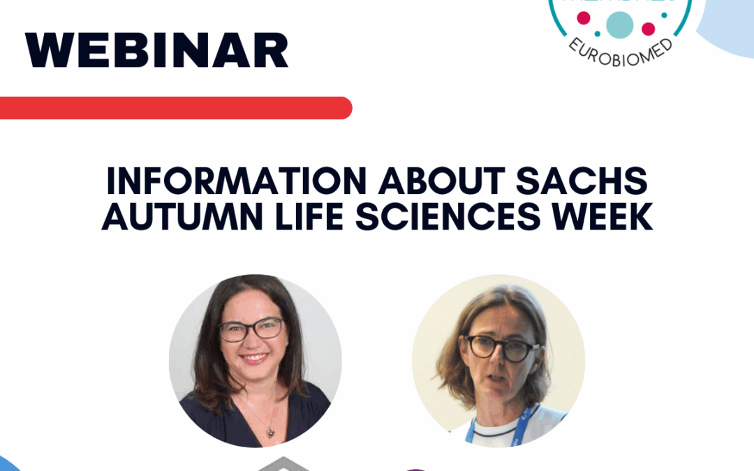 Webinar – Information about Sachs Autumn Life Sciences Week