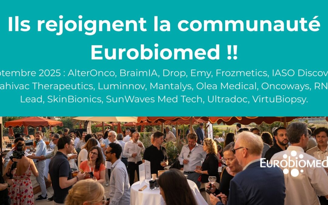 Ils rejoignent la communauté Eurobiomed !