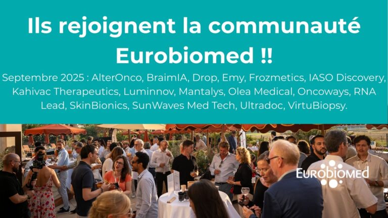 Ils rejoignent la communauté Eurobiomed !