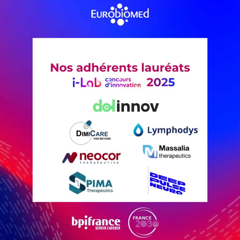 7 pépites de la communauté Eurobiomed lauréates du concours i-Lab 2025