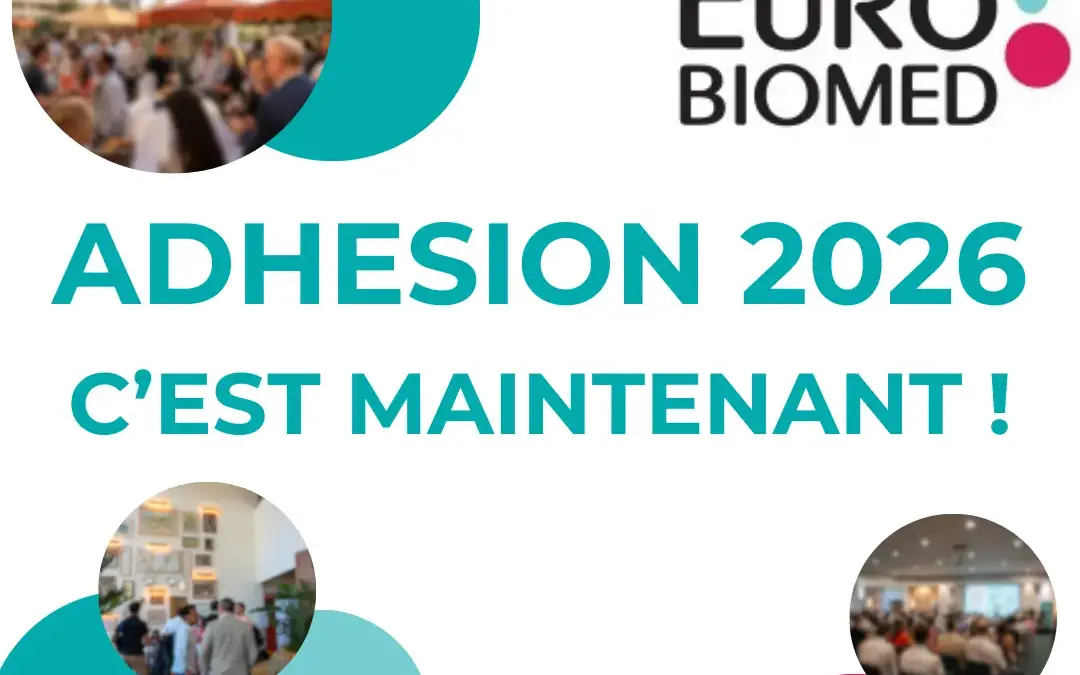 2026 commence avec vous : adhérez à Eurobiomed !