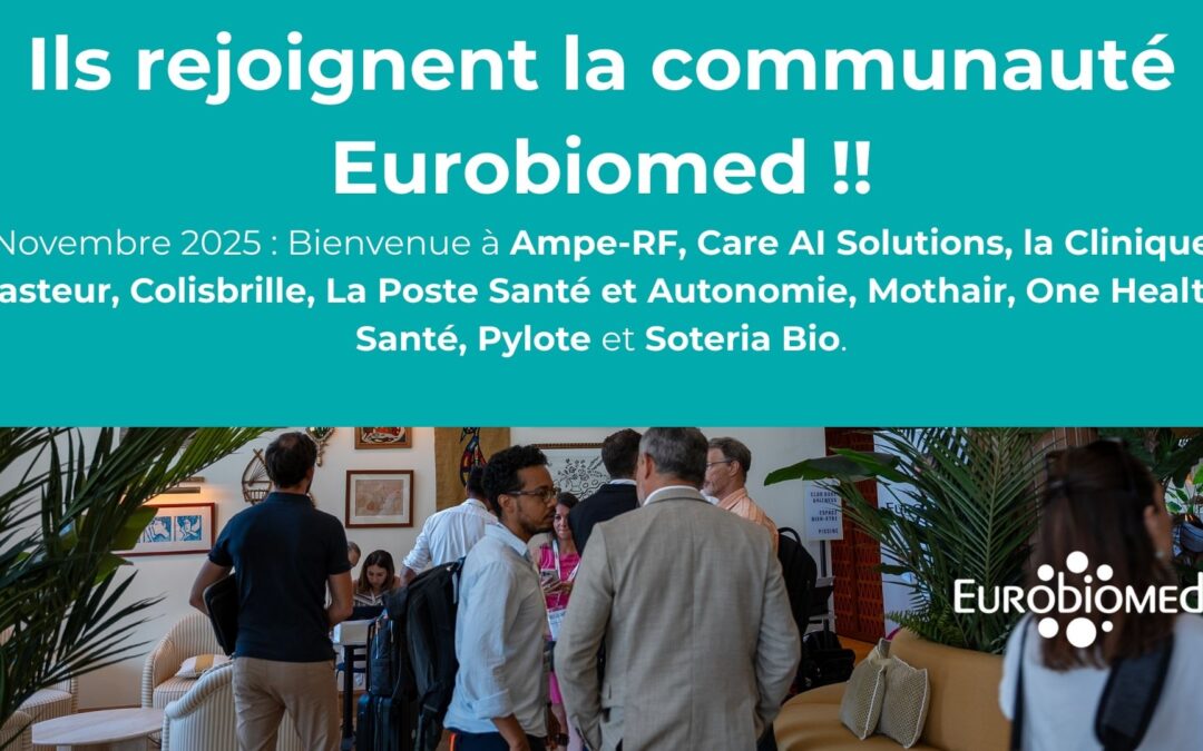They're joining the Eurobiomed community!